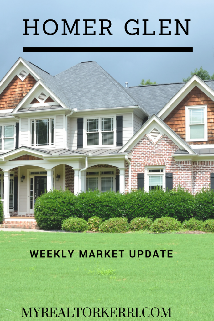 Market Update Homer Glen, Illinois Kerri Jonikas HomeSmart Realty Group